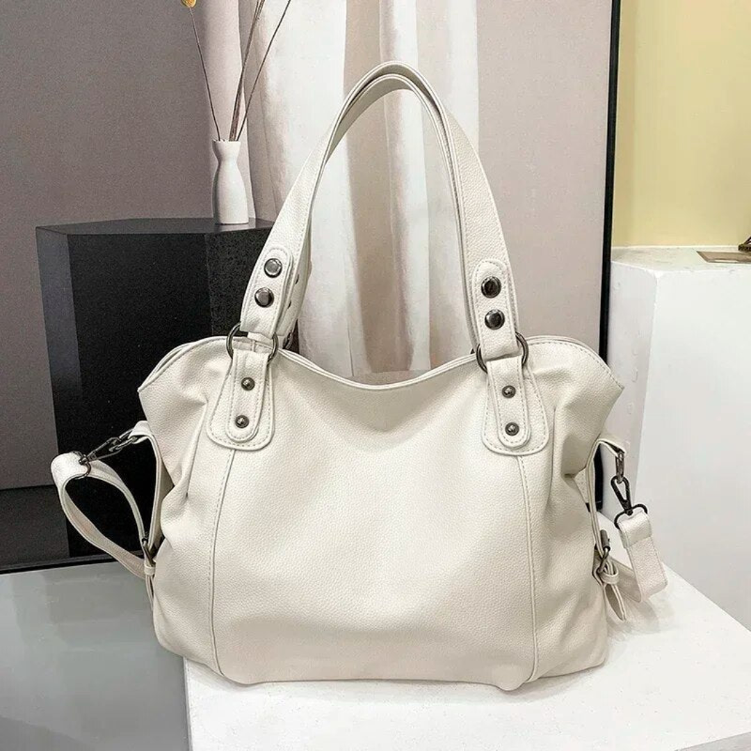 Luxus-Leder-Damen-Schultertasche - EliteCarry | Brehn