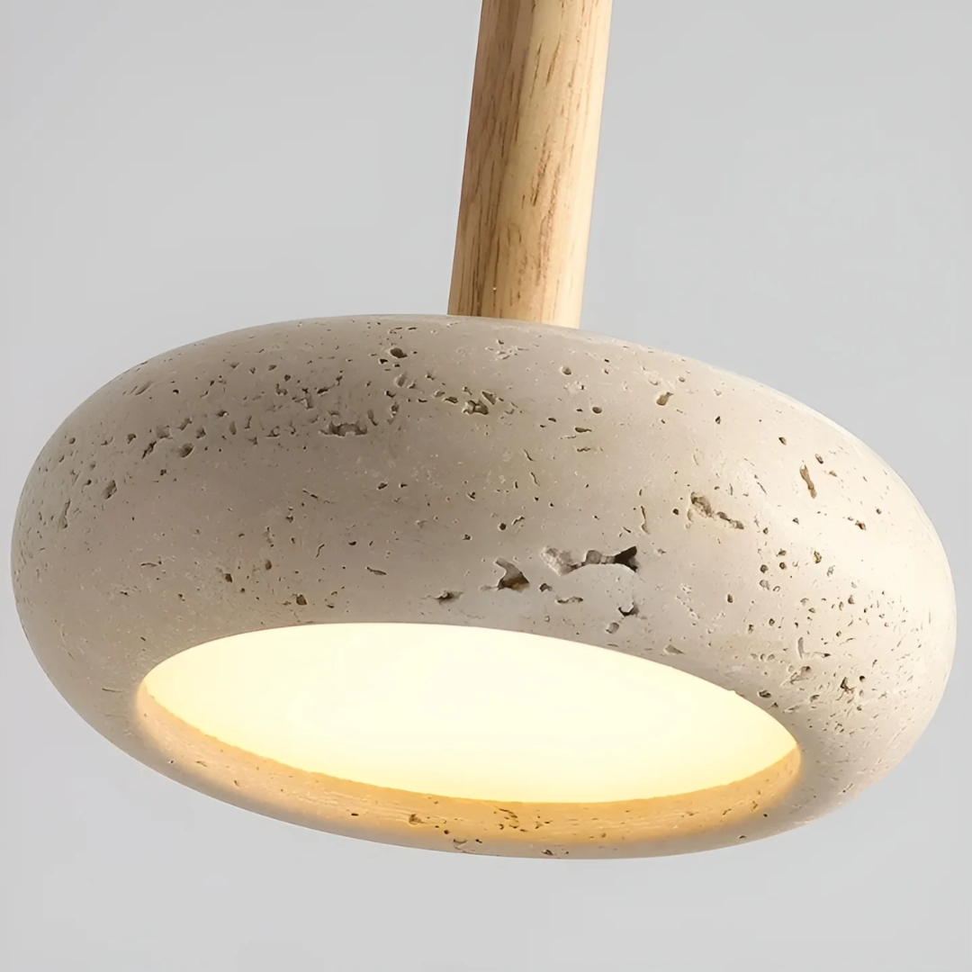 Brehn | LED Retro Japanische Deckenlampe - TranquilHalo