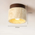 Wabi Sabi Gelbe Marmor Japanische Deckenlampe - TranquilStone | Brehn