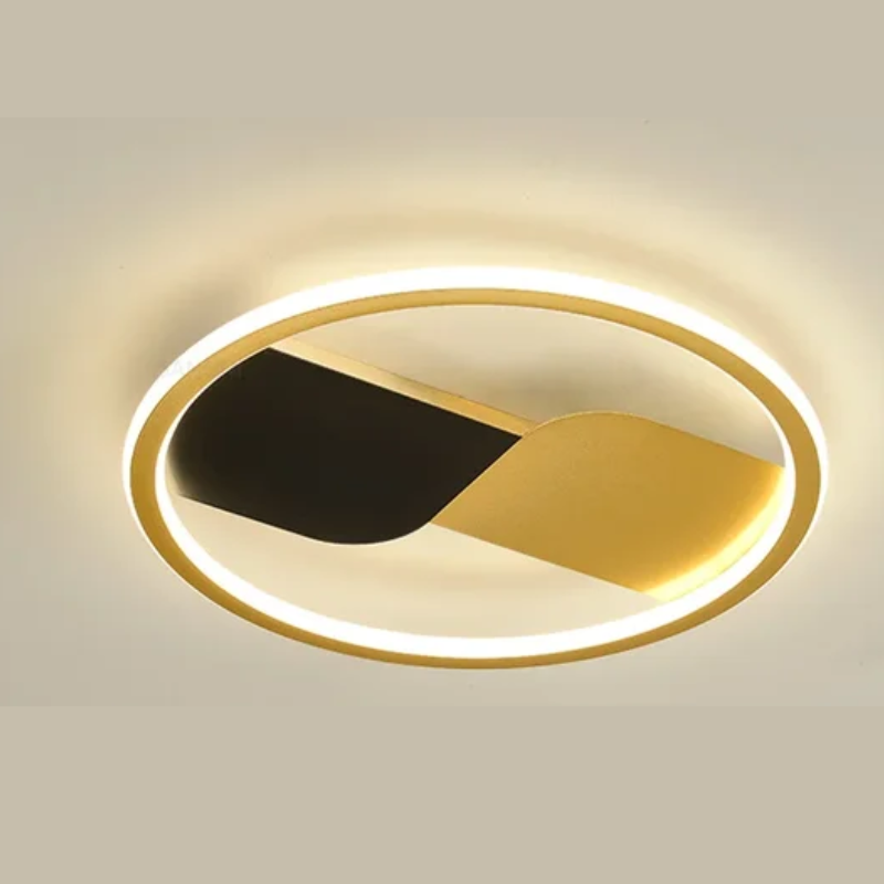 Moderne LED-Deckenleuchte mit rundem Design – Dimmbar für Schlafzimmer und Wohnzimmer | Brehn