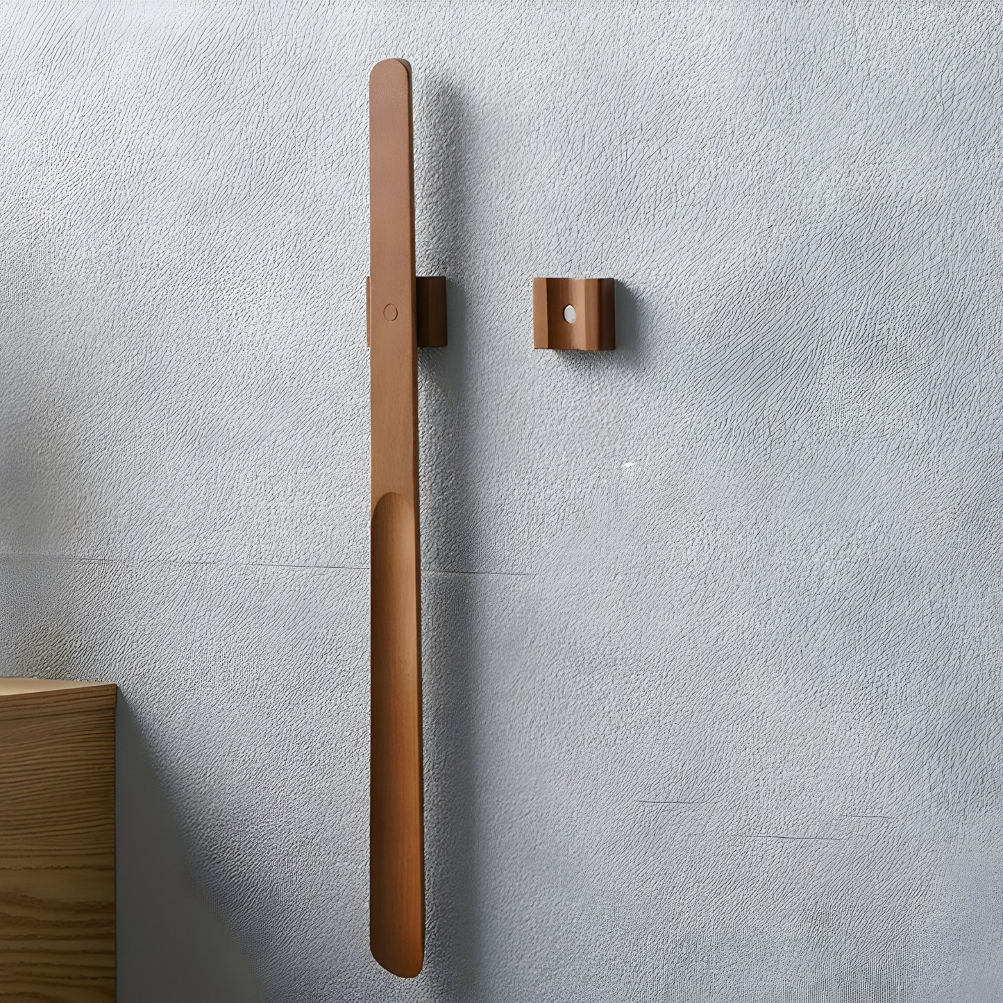 KomfortKick – Magnetischer Schuhanzieher aus Holz