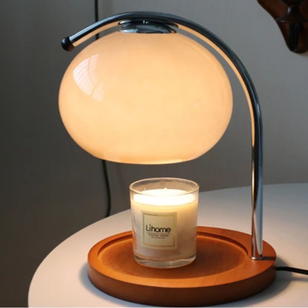 Alyssa Retro Glastischlampe | Brehn