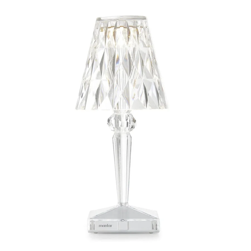 Brehn | Schicke Tischlampe mit Kristall-Design - CrystalLuxe