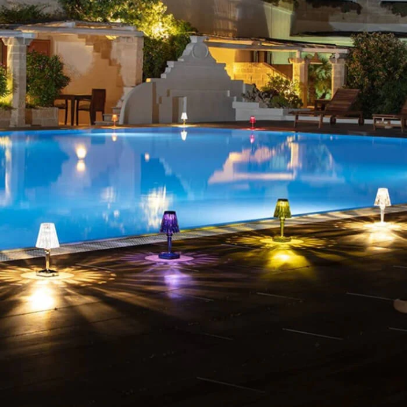 Brehn | Schicke Tischlampe mit Kristall-Design - CrystalLuxe