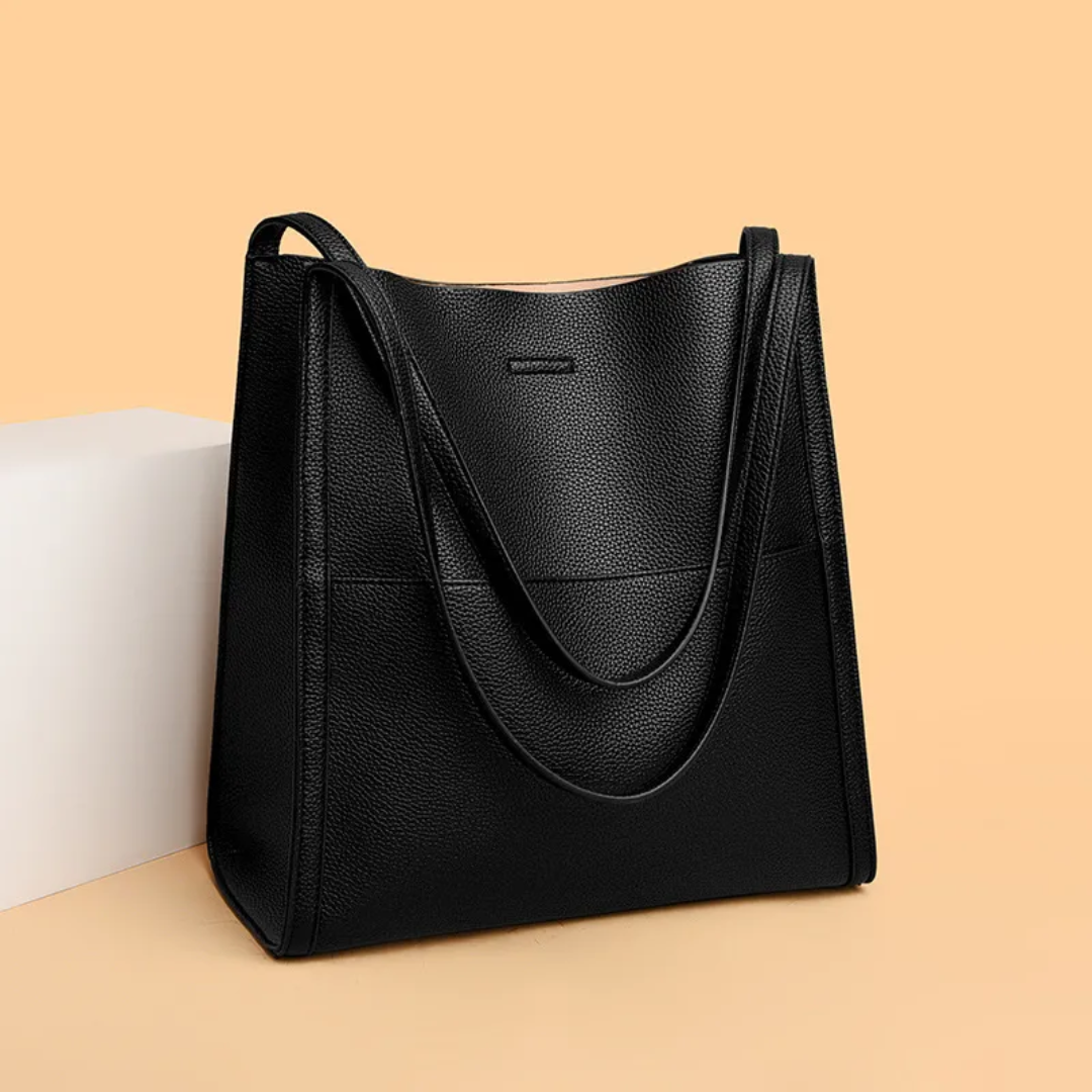 Große Leder-Handtasche mit großzügigem Fassungsvermögen - DailyLux | Brehn
