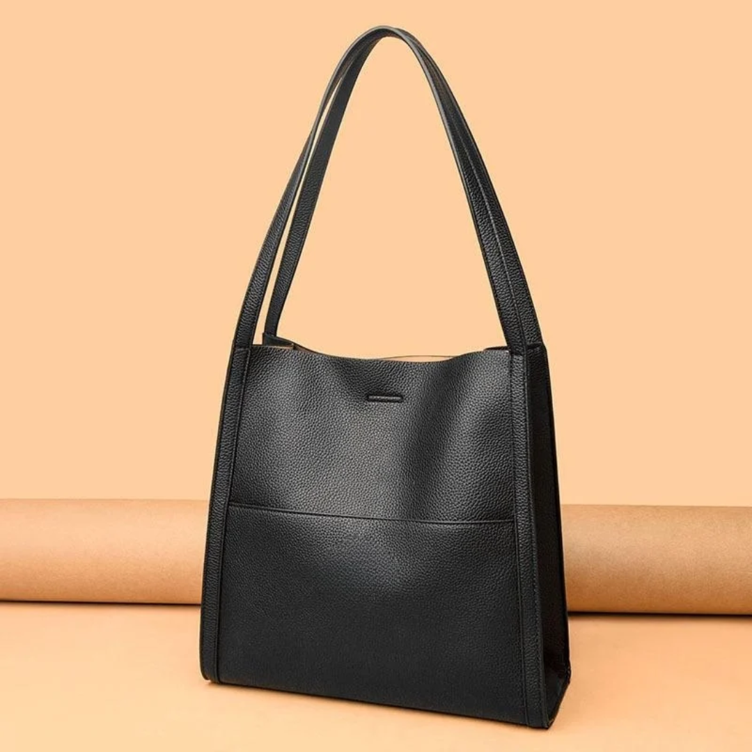Große Leder-Handtasche mit großzügigem Fassungsvermögen - DailyLux | Brehn