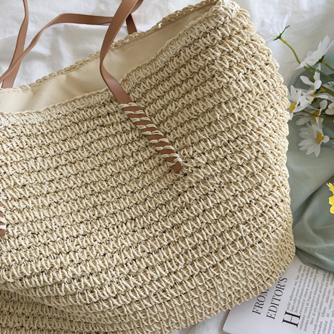 Geräumige Handtasche mit robustem Schultergurt - TerraWoven | Brehn