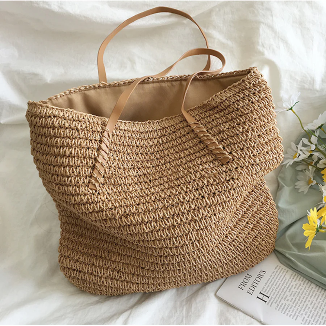 Geräumige Handtasche mit robustem Schultergurt - TerraWoven | Brehn