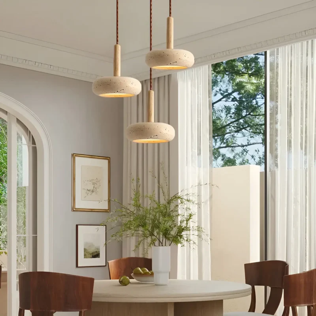 Brehn | LED Retro Japanische Deckenlampe - TranquilHalo