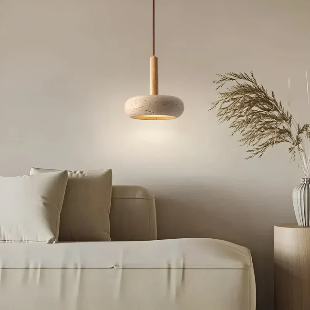 Brehn | LED Retro Japanische Deckenlampe - TranquilHalo