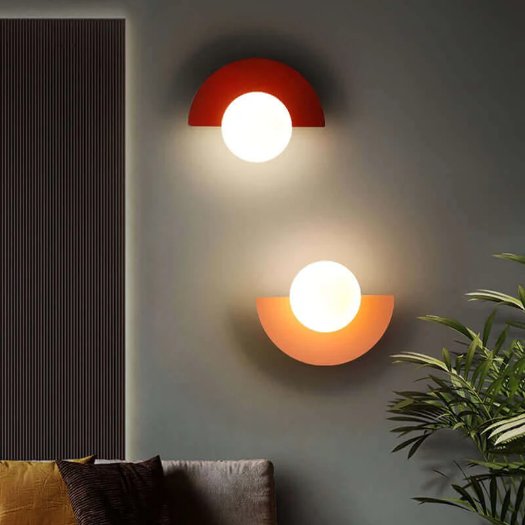 Brehn | Metall Halbmond Wandlampe - LunaMetal
