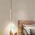Brehn | Minimalistischer Travertin Wabi-Sabi Stil LED Kronleuchter - LumoLine
