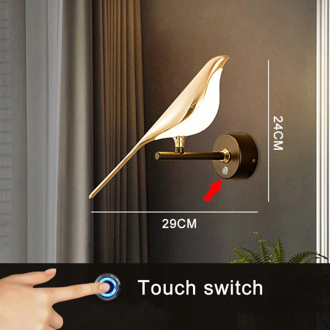 Rotierende LED-Wandlampe - LuminaBird | Brehn