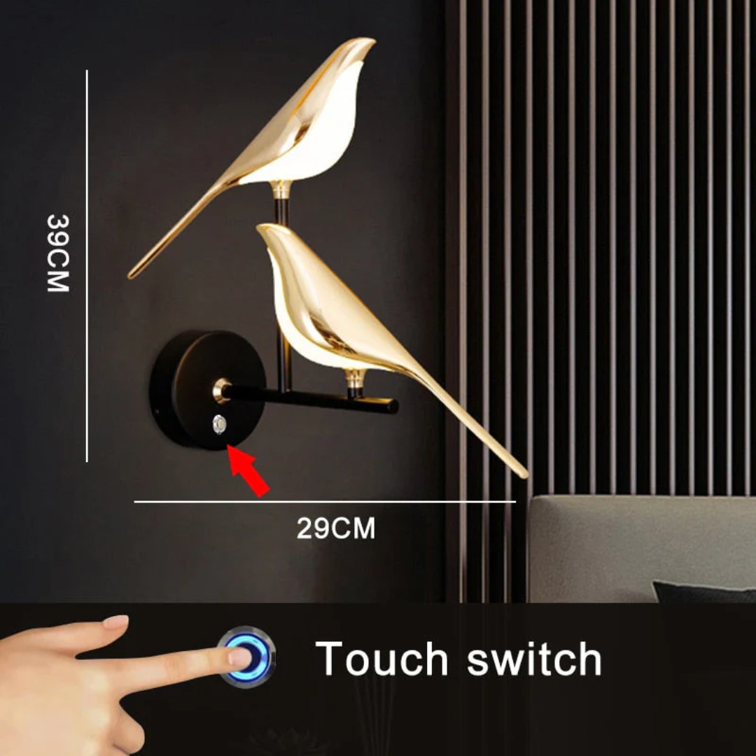 Rotierende LED-Wandlampe - LuminaBird | Brehn
