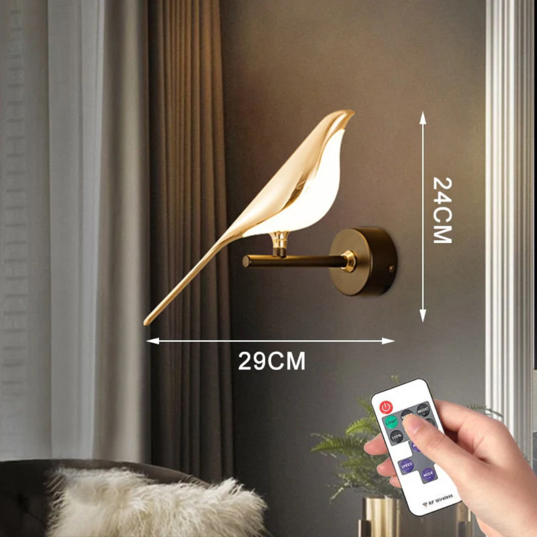 Rotierende LED-Wandlampe - LuminaBird | Brehn