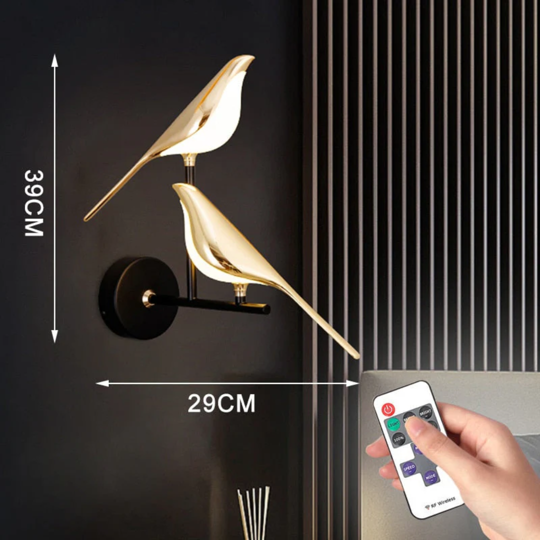 Rotierende LED-Wandlampe - LuminaBird | Brehn