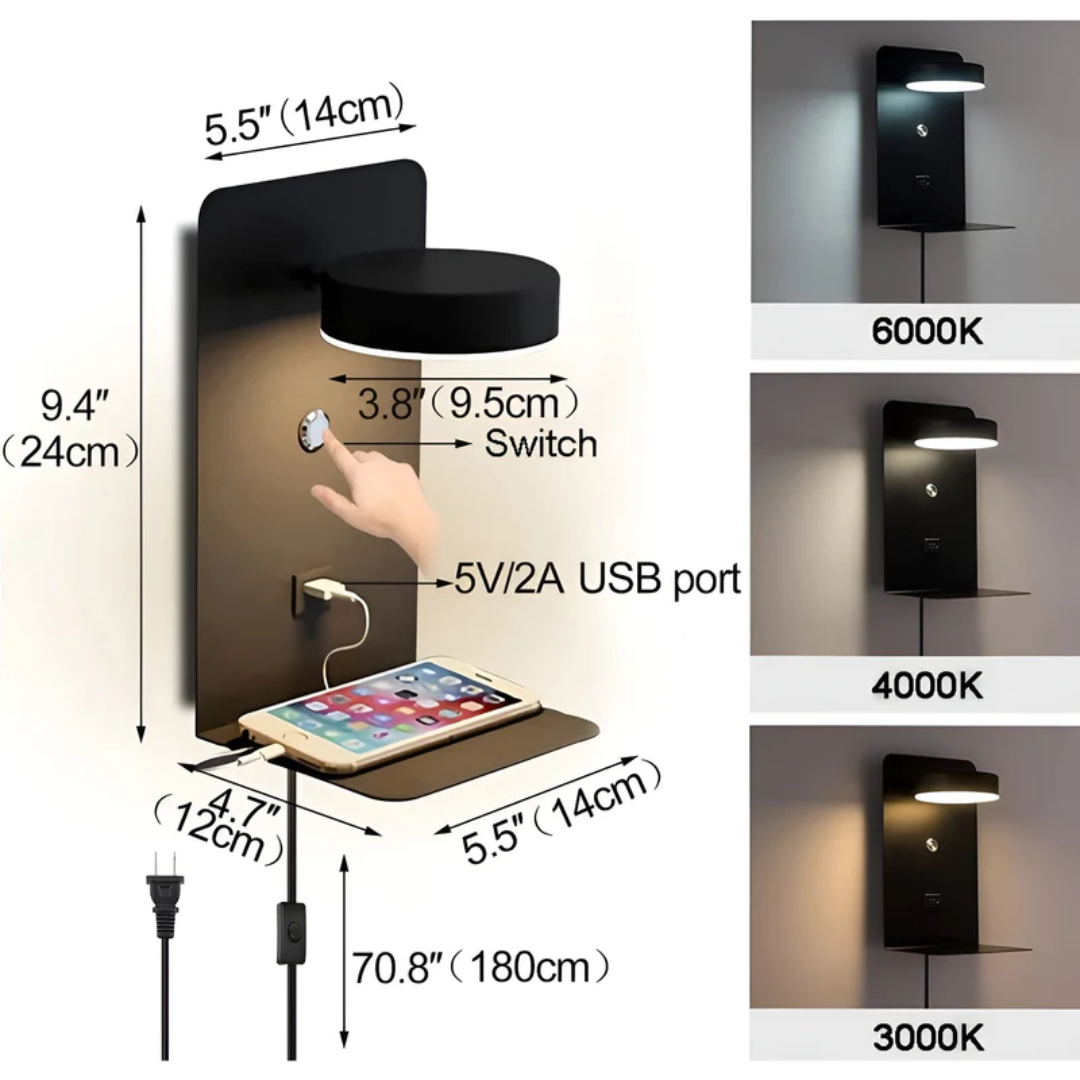 Brehn | LED Wandleuchte - PowerGlow