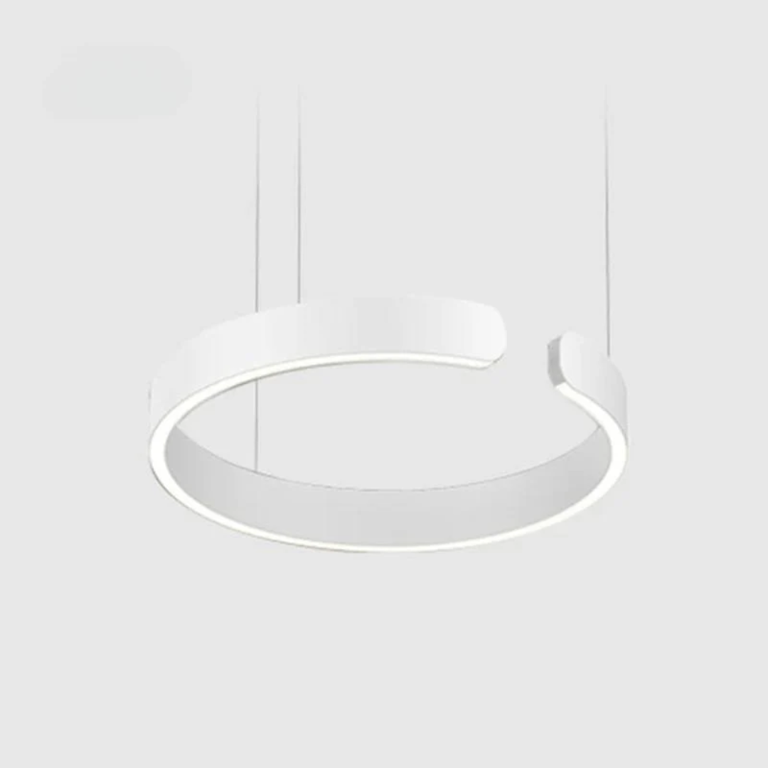 Brehn | Moderne Ring LED Pendelleuchte - HaloRing