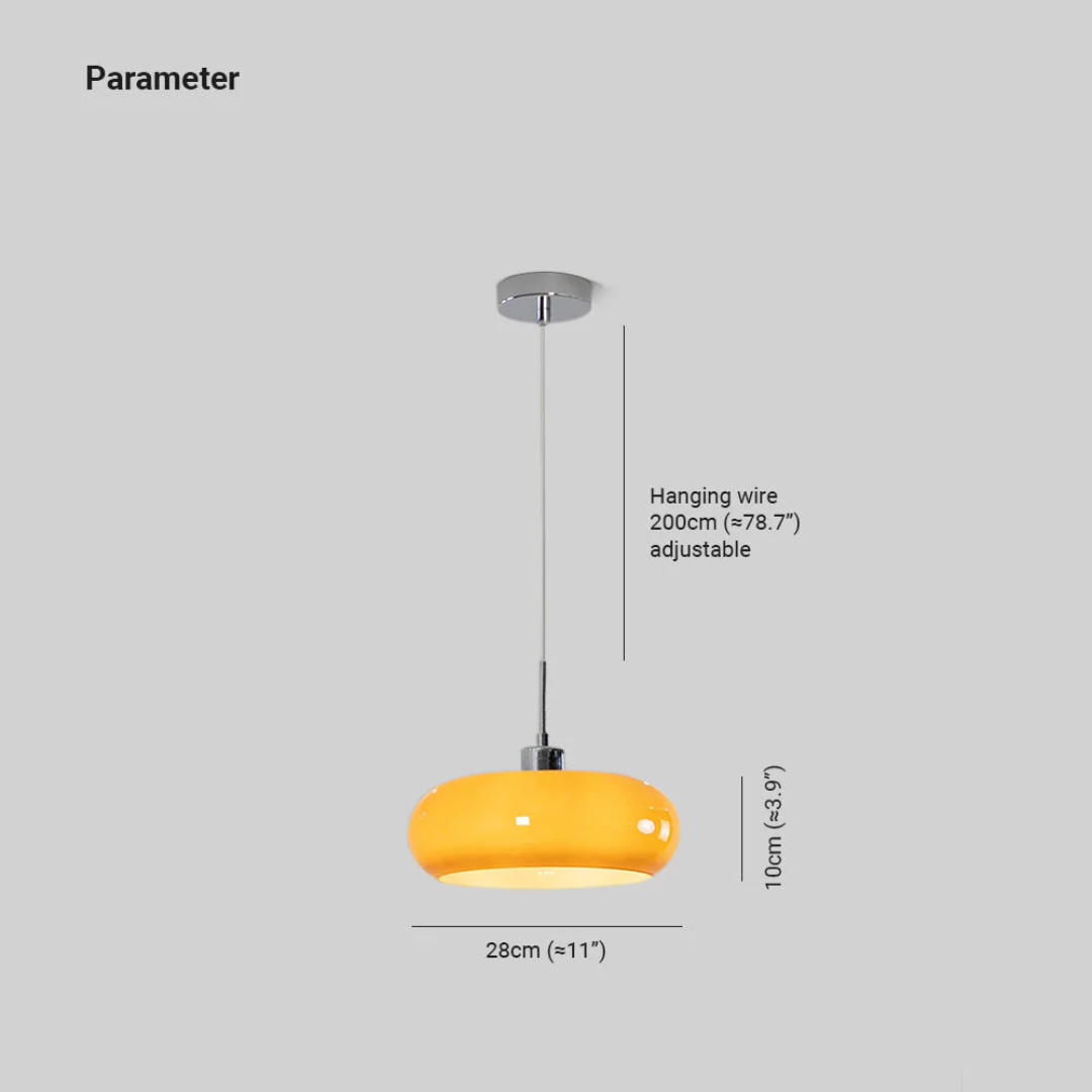 Brehn | Moderne Runde LED Pendelleuchte - RadianceOrb