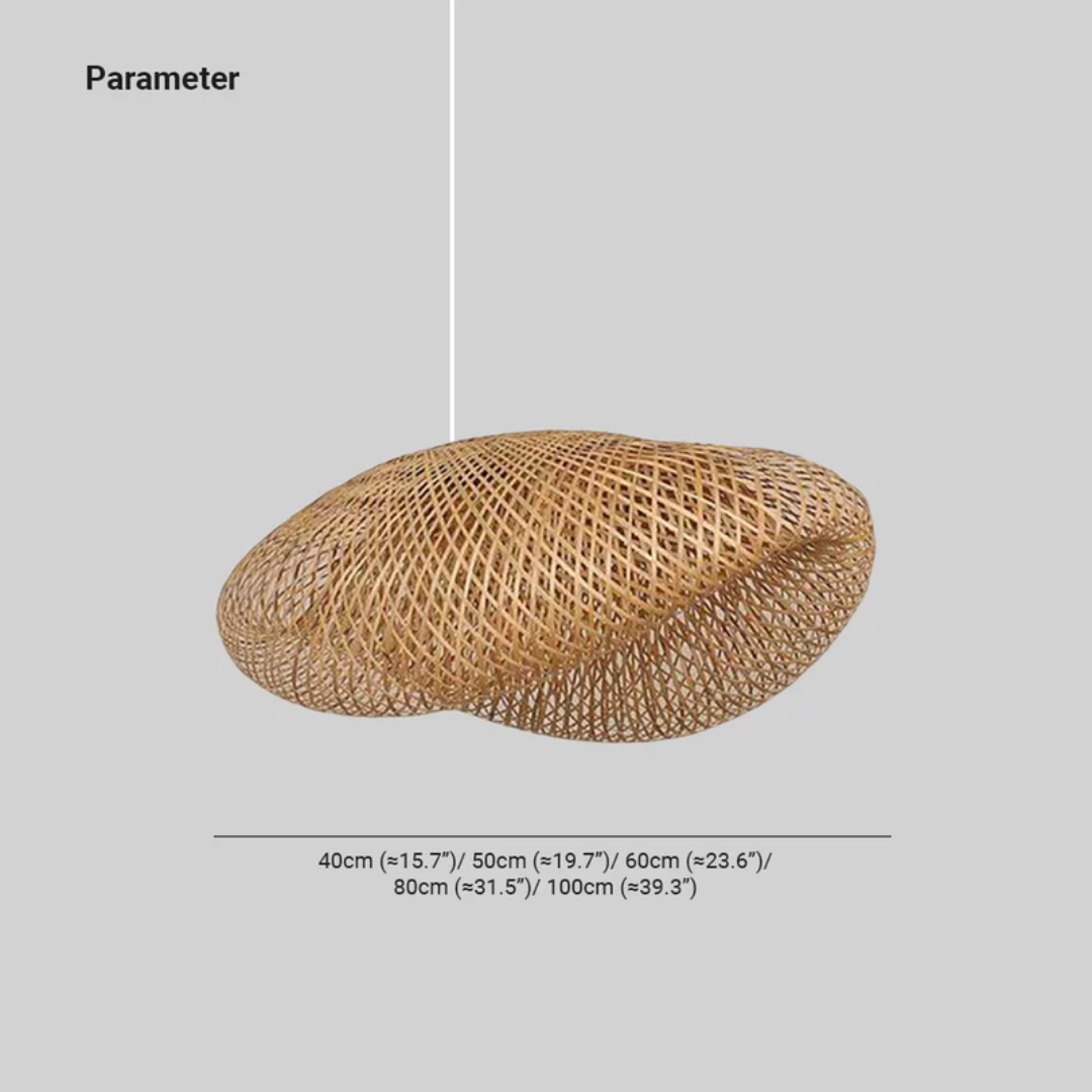 Brehn | Design LED Pendelleuchte Bambus Kugeln - EcoSphere
