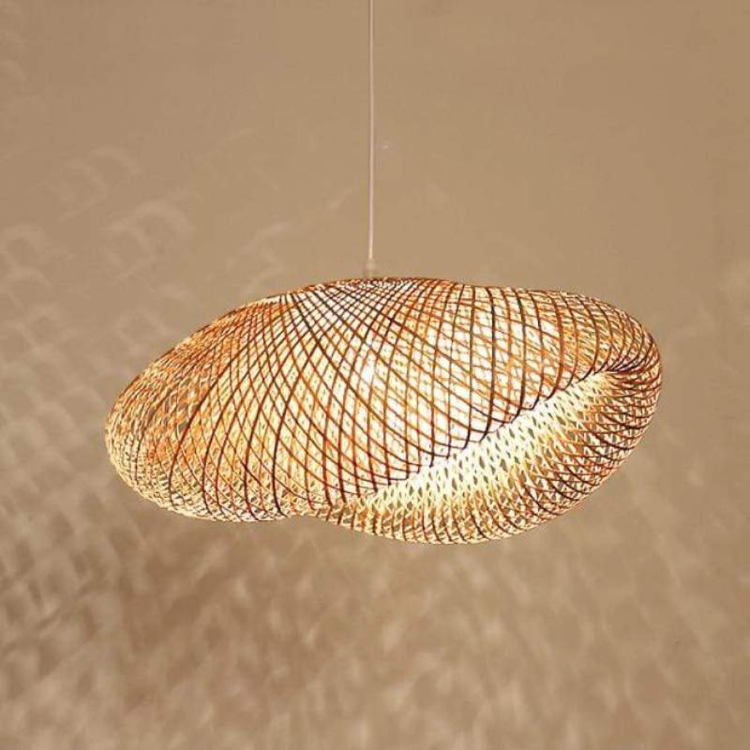 Brehn | Design LED Pendelleuchte Bambus Kugeln - EcoSphere