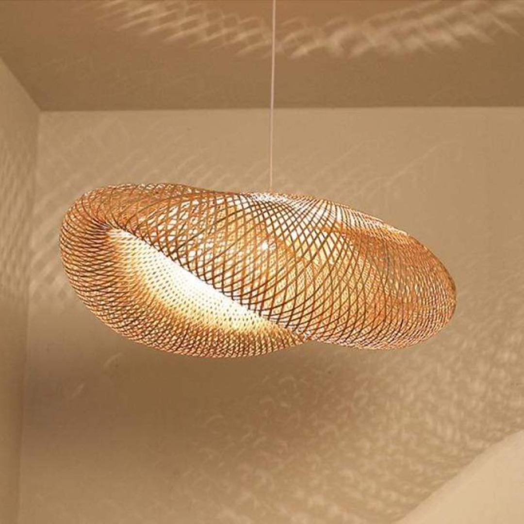Brehn | Design LED Pendelleuchte Bambus Kugeln - EcoSphere