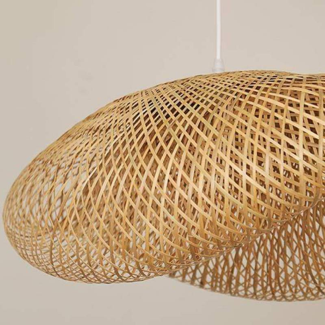Brehn | Design LED Pendelleuchte Bambus Kugeln - EcoSphere