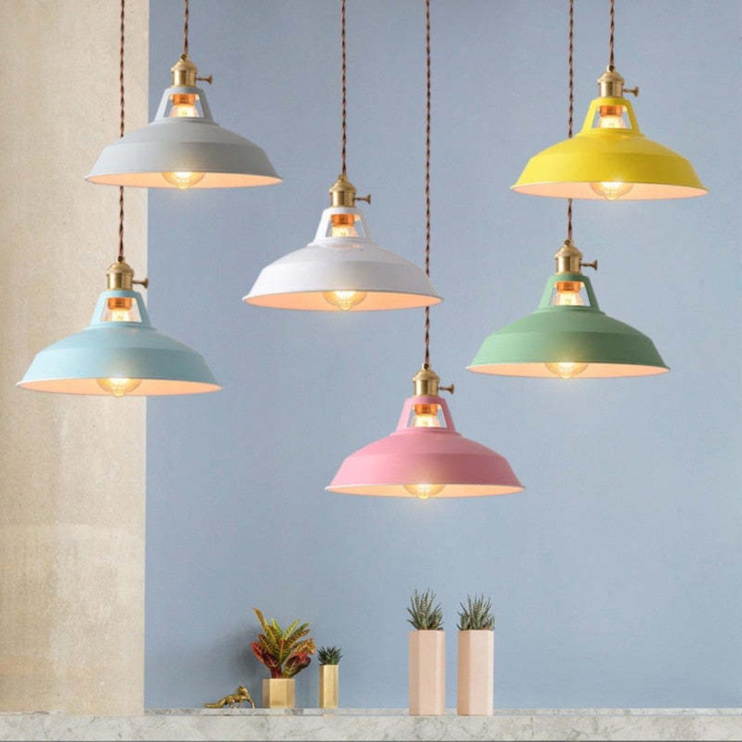 Moderne Farbige LED Pendelleuchte - ChromaLuxe | Brehn