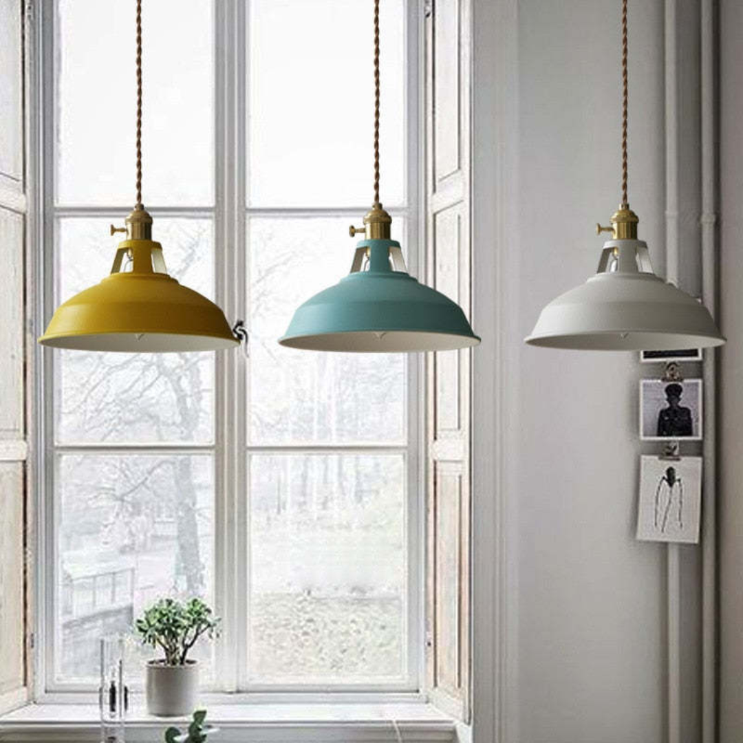 Moderne Farbige LED Pendelleuchte - ChromaLuxe | Brehn