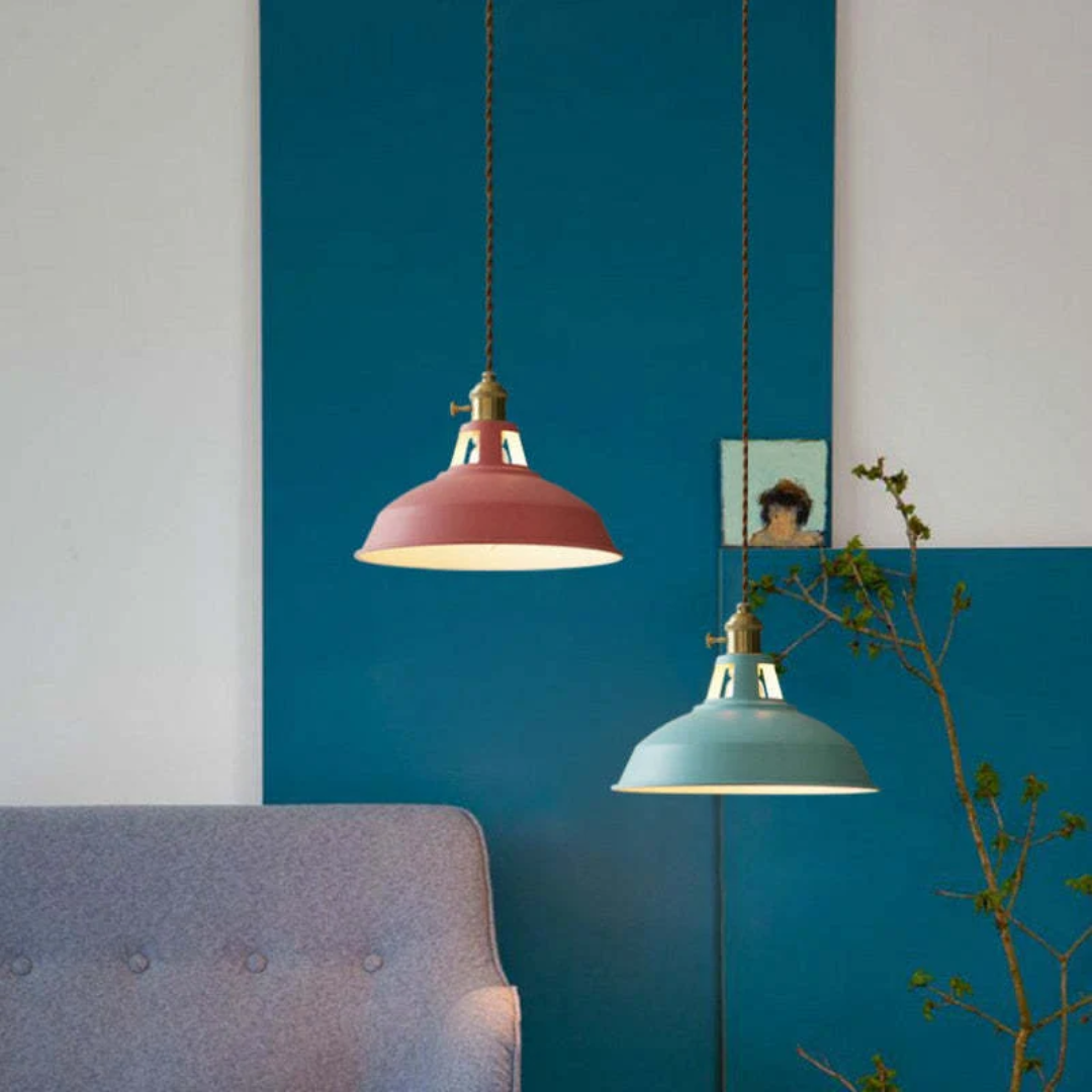 Moderne Farbige LED Pendelleuchte - ChromaLuxe | Brehn