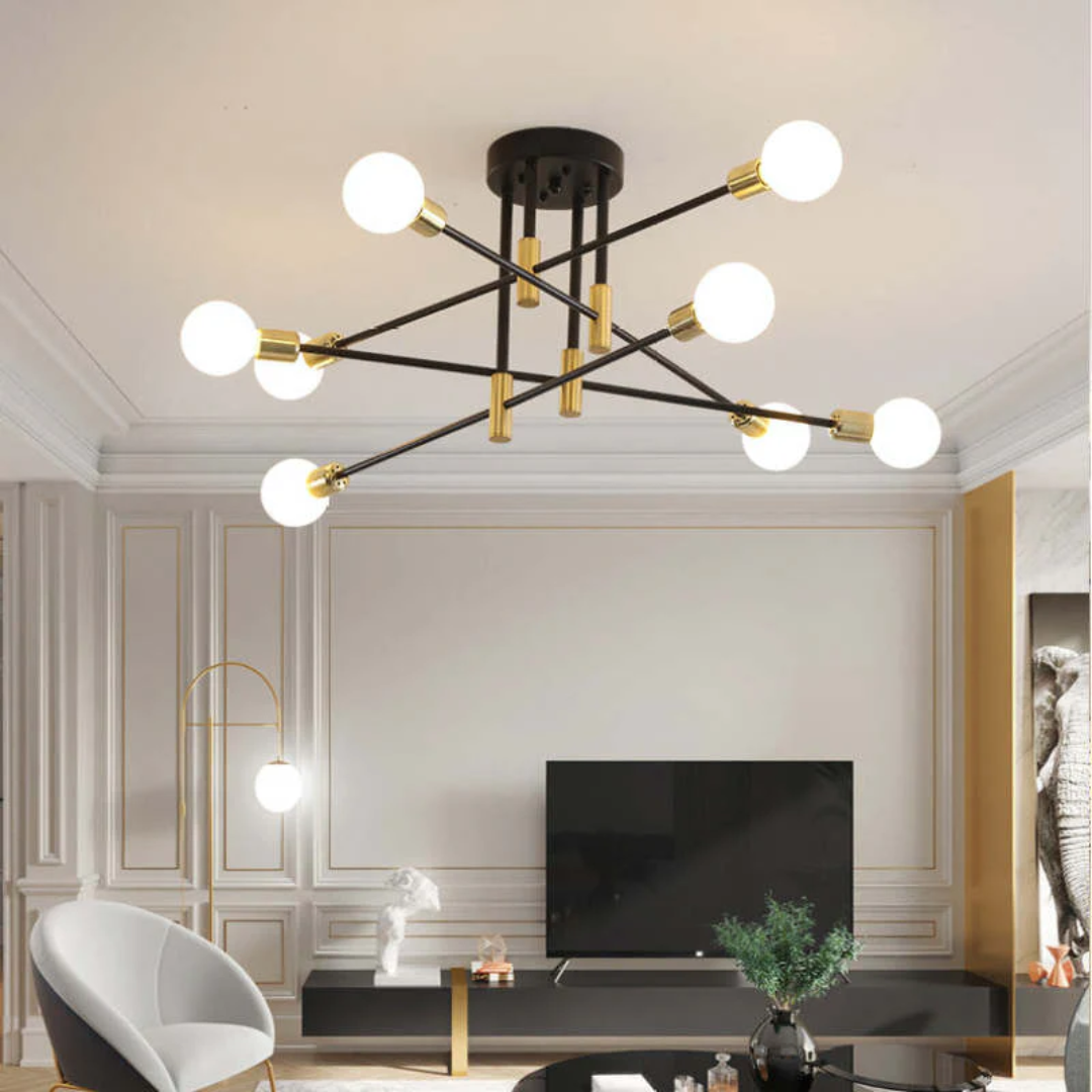 Moderne LED-Deckenleuchte - Lumière Royale | Brehn