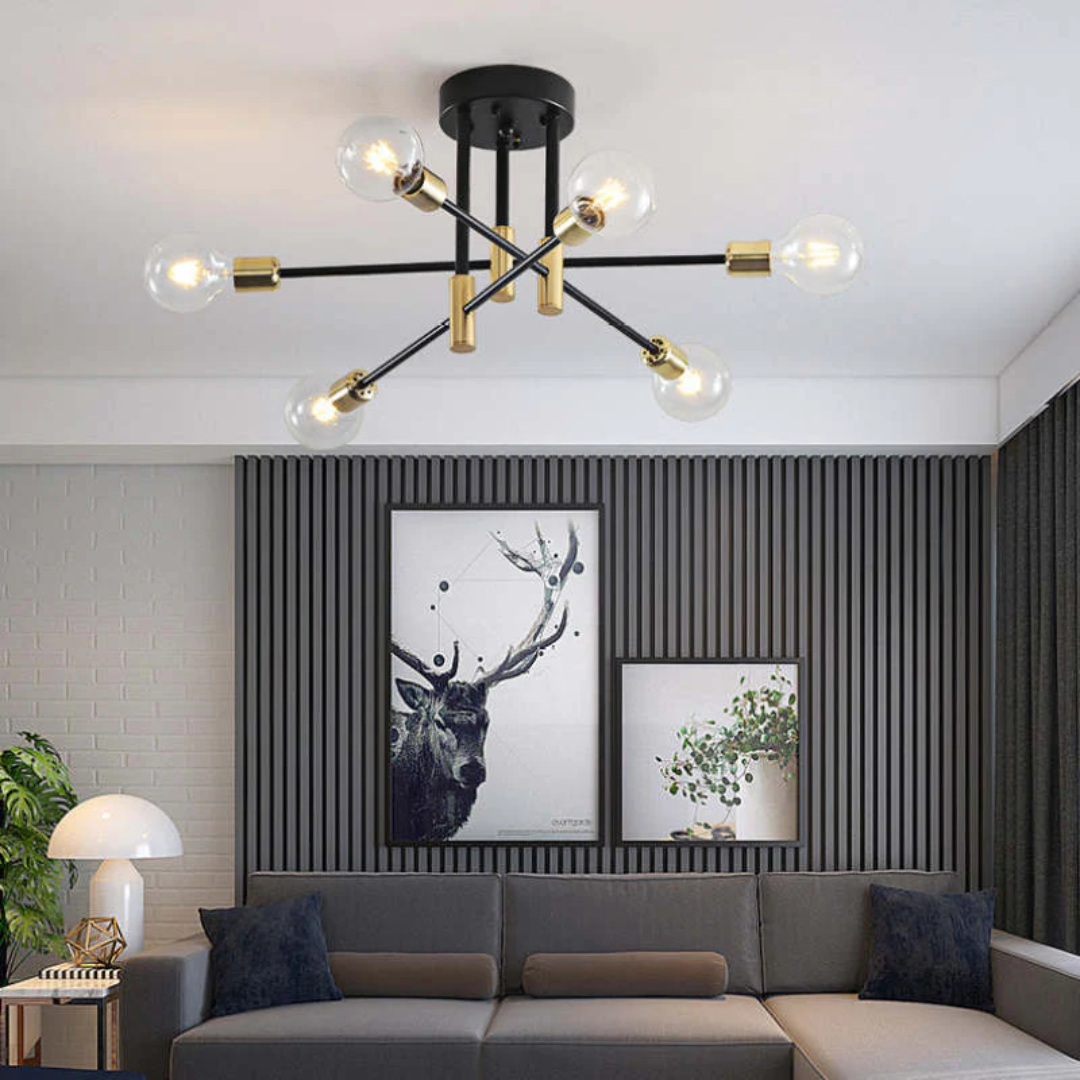 Moderne LED-Deckenleuchte - Lumière Royale | Brehn