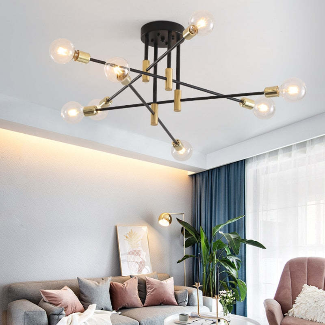 Moderne LED-Deckenleuchte - Lumière Royale | Brehn