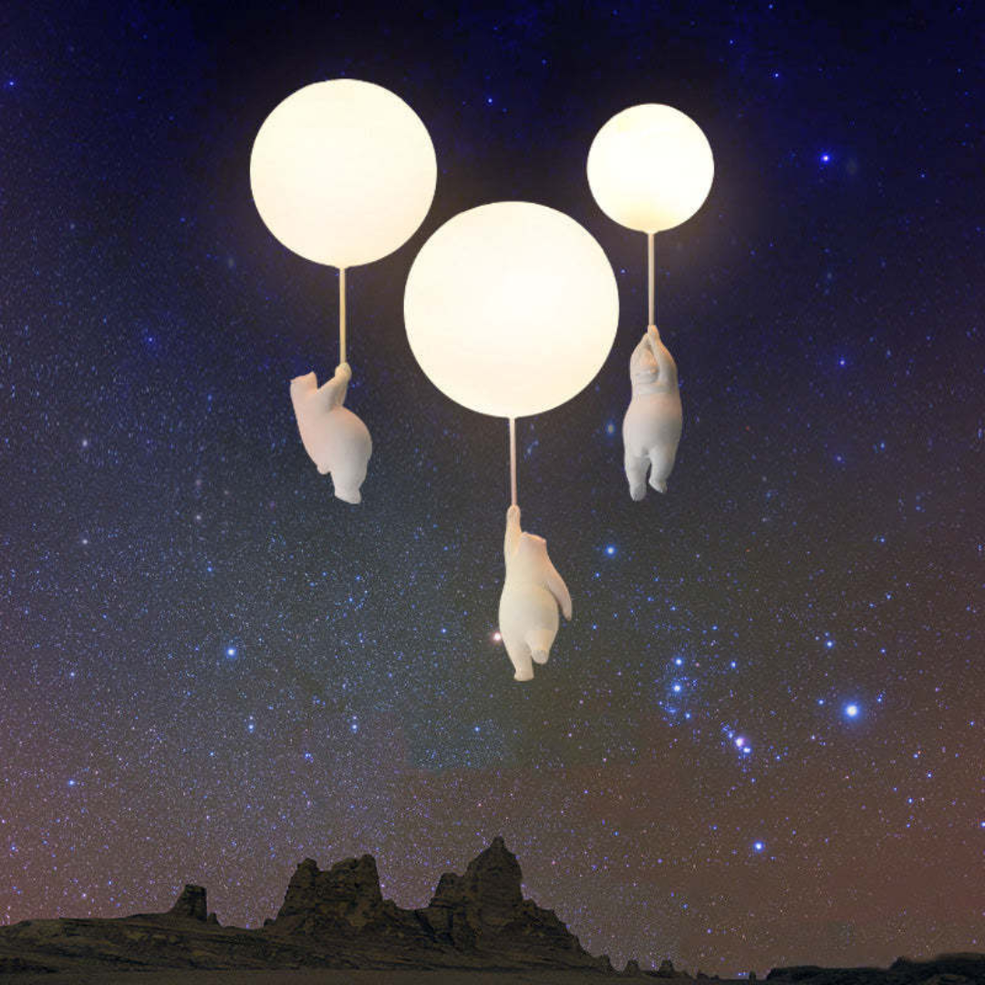 Fateh Deckenlampen Pendelleuchten Bär Ballon | Brehn