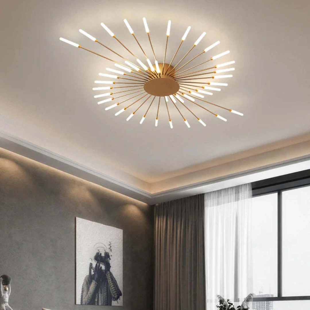 Brehn | Moderne Große LED Deckenleuchte - LumenMax