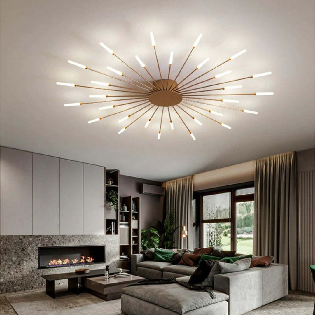 Brehn | Moderne Große LED Deckenleuchte - LumenMax