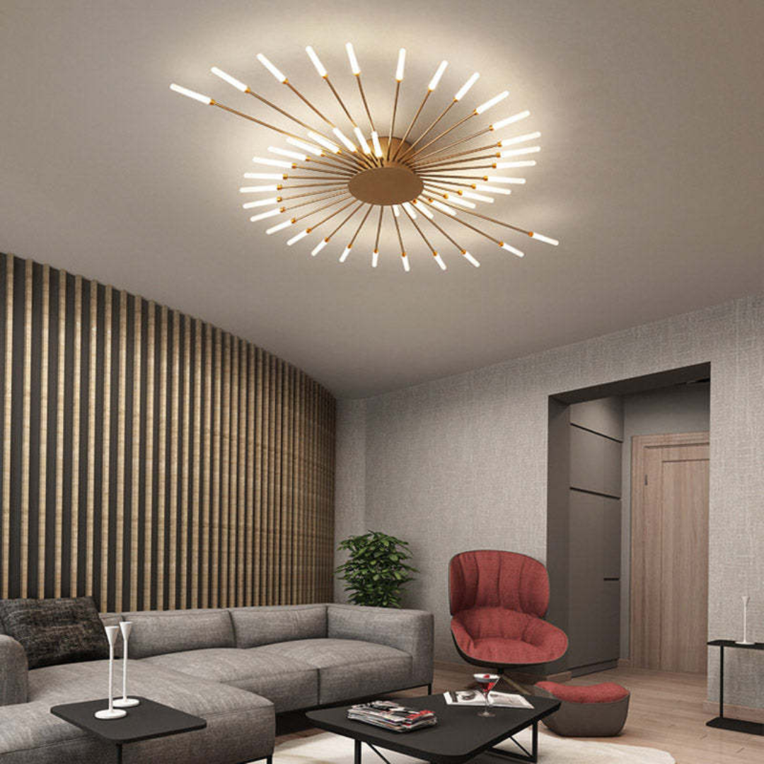 Brehn | Moderne Große LED Deckenleuchte - LumenMax
