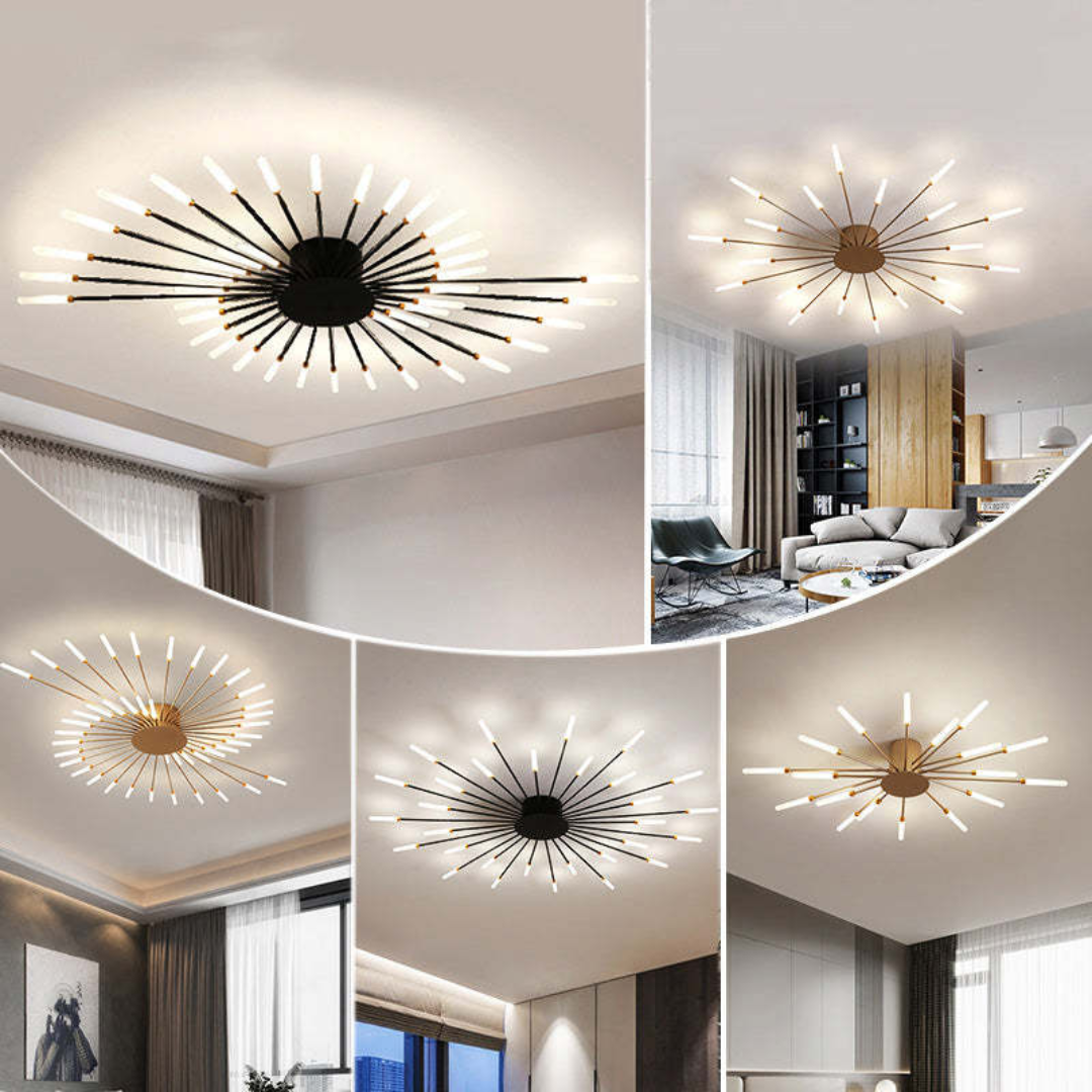 Brehn | Moderne Große LED Deckenleuchte - LumenMax