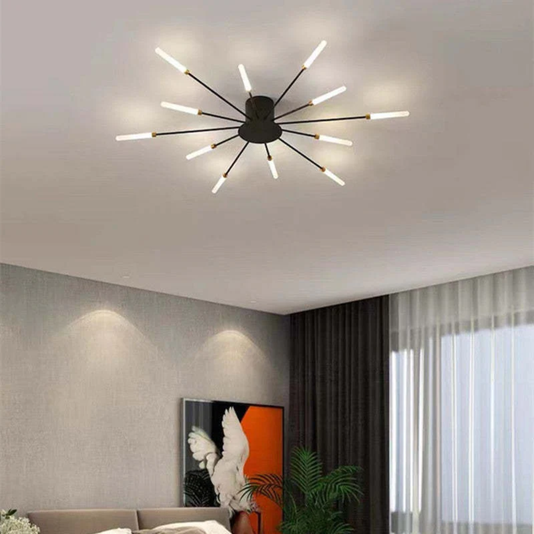 Brehn | Moderne Große LED Deckenleuchte - LumenMax