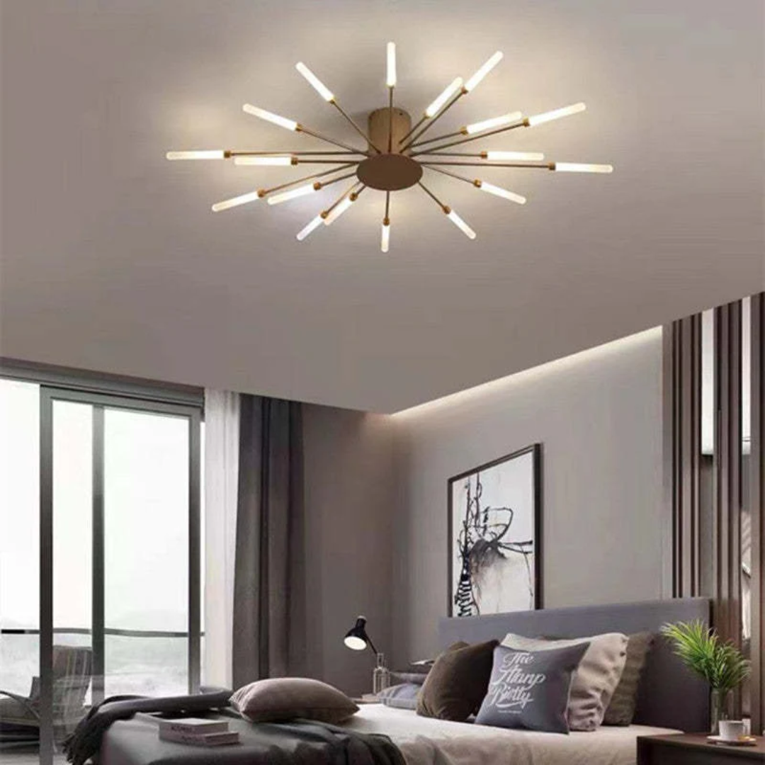 Brehn | Moderne Große LED Deckenleuchte - LumenMax