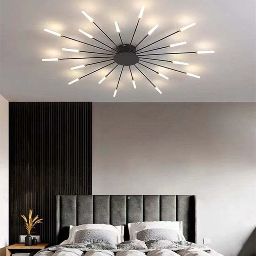 Brehn | Moderne Große LED Deckenleuchte - LumenMax