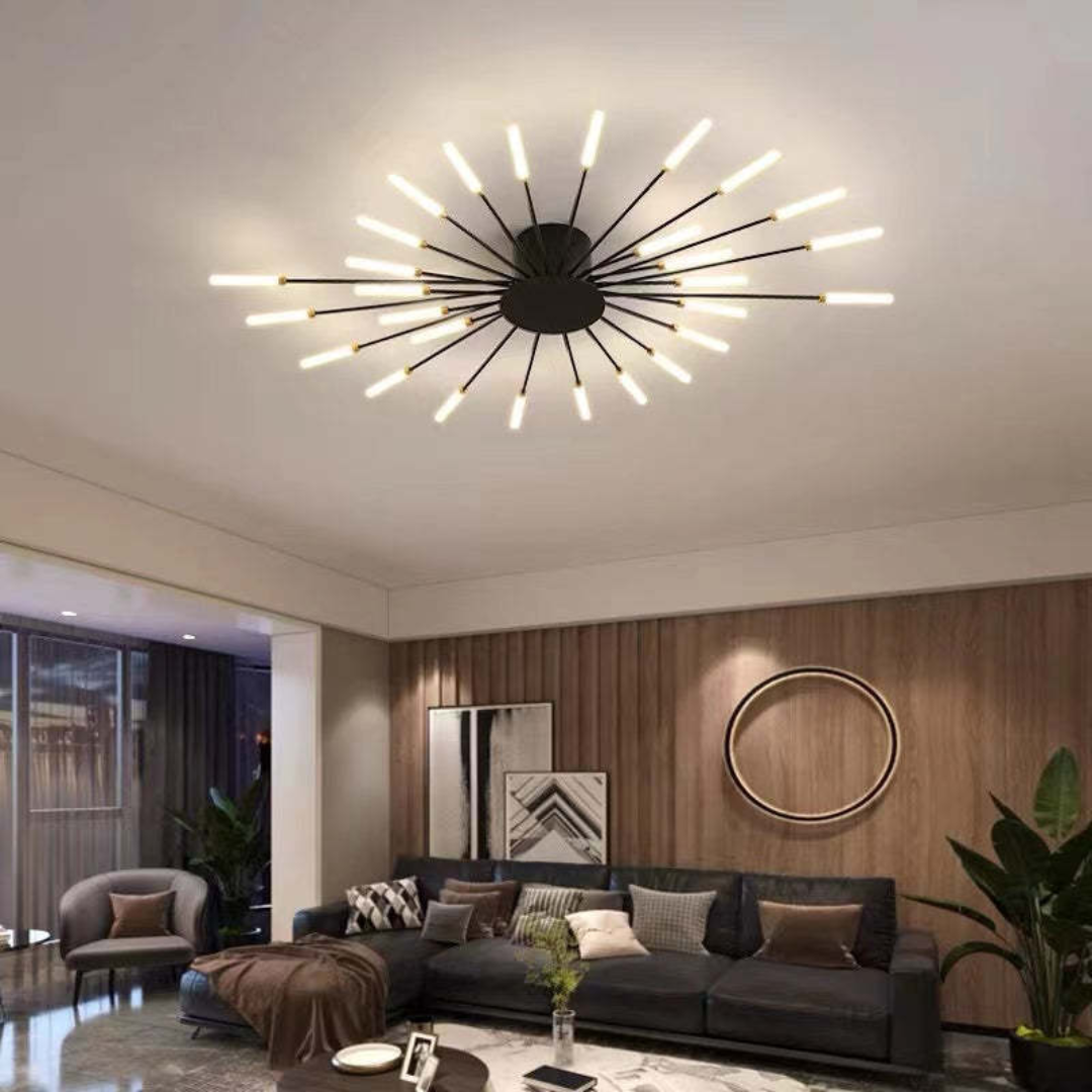 Brehn | Moderne Große LED Deckenleuchte - LumenMax