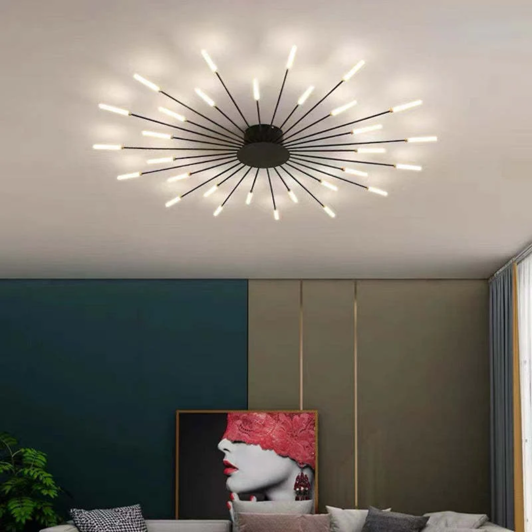 Brehn | Moderne Große LED Deckenleuchte - LumenMax