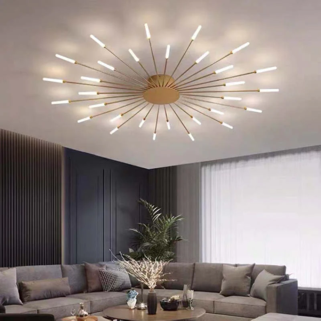 Brehn | Moderne Große LED Deckenleuchte - LumenMax