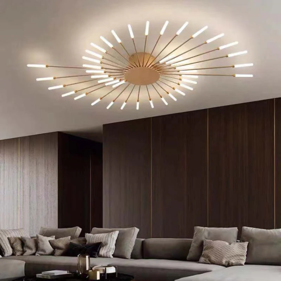 Brehn | Moderne Große LED Deckenleuchte - LumenMax