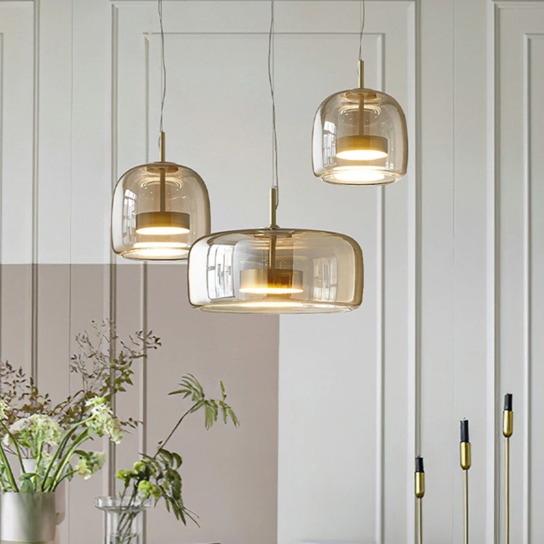 Brehn | Retro LED Pendelleuchte - VintageGlow