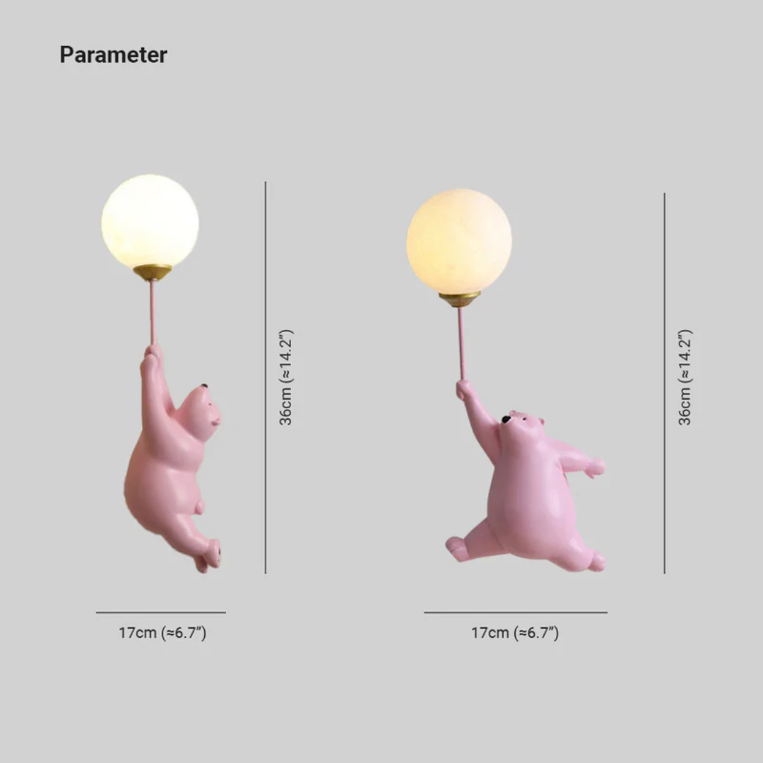 Brehn | Design Bier LED Wandlampe - TeddyGlow