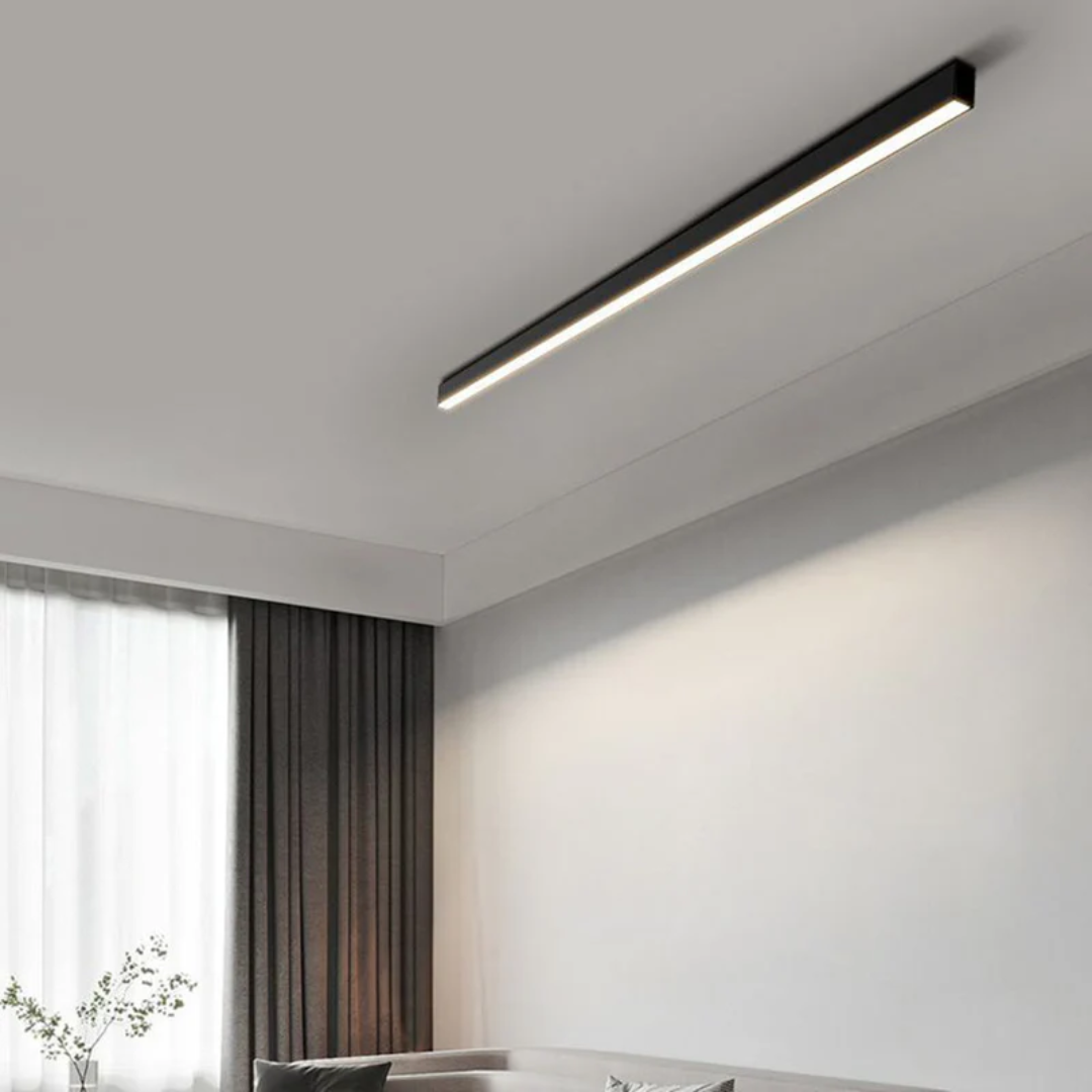Brehn | Industrielle lineare LED-Deckenlampe - Stratum