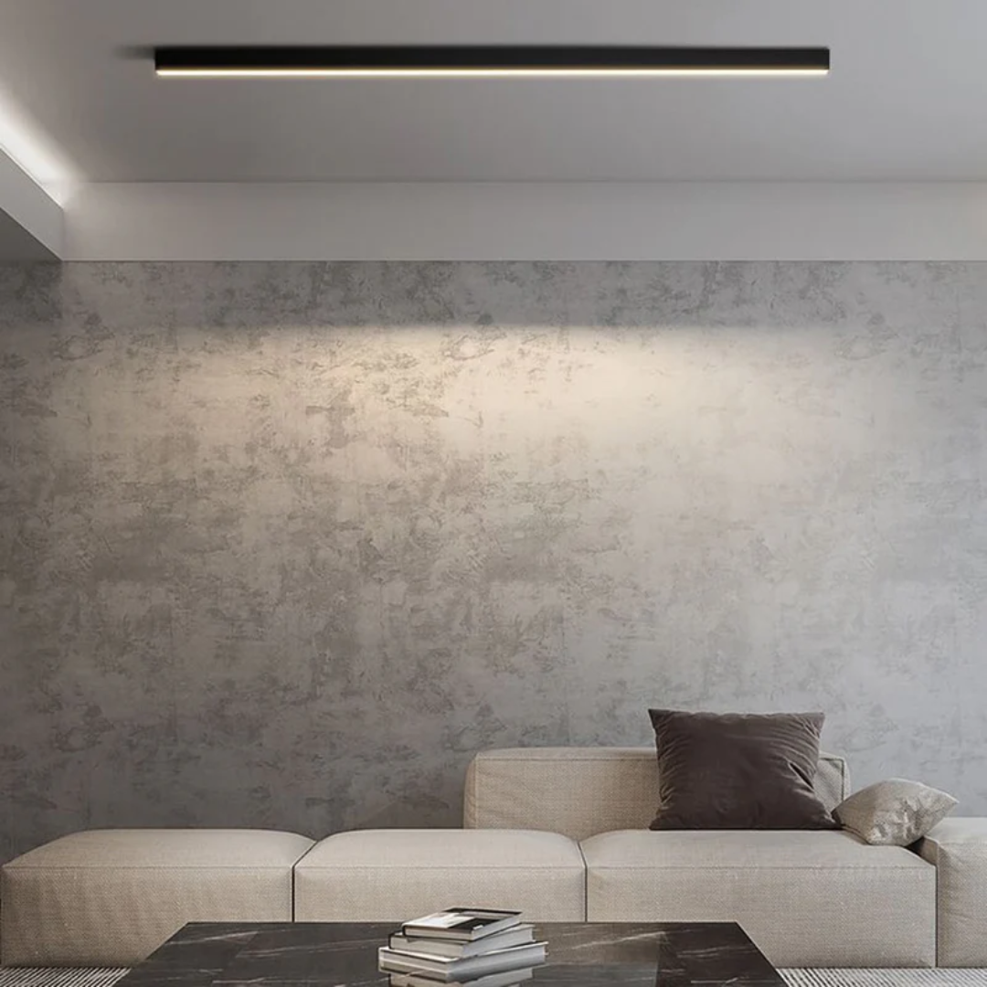 Brehn | Industrielle lineare LED-Deckenlampe - Stratum