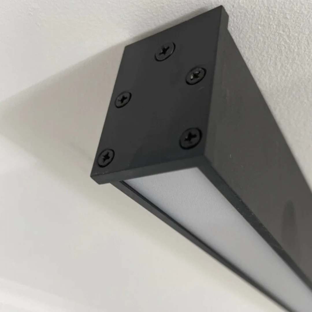 Brehn | Industrielle lineare LED-Deckenlampe - Stratum